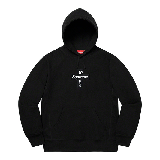 Cross logo hoodie