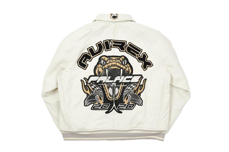 Leather jacket white