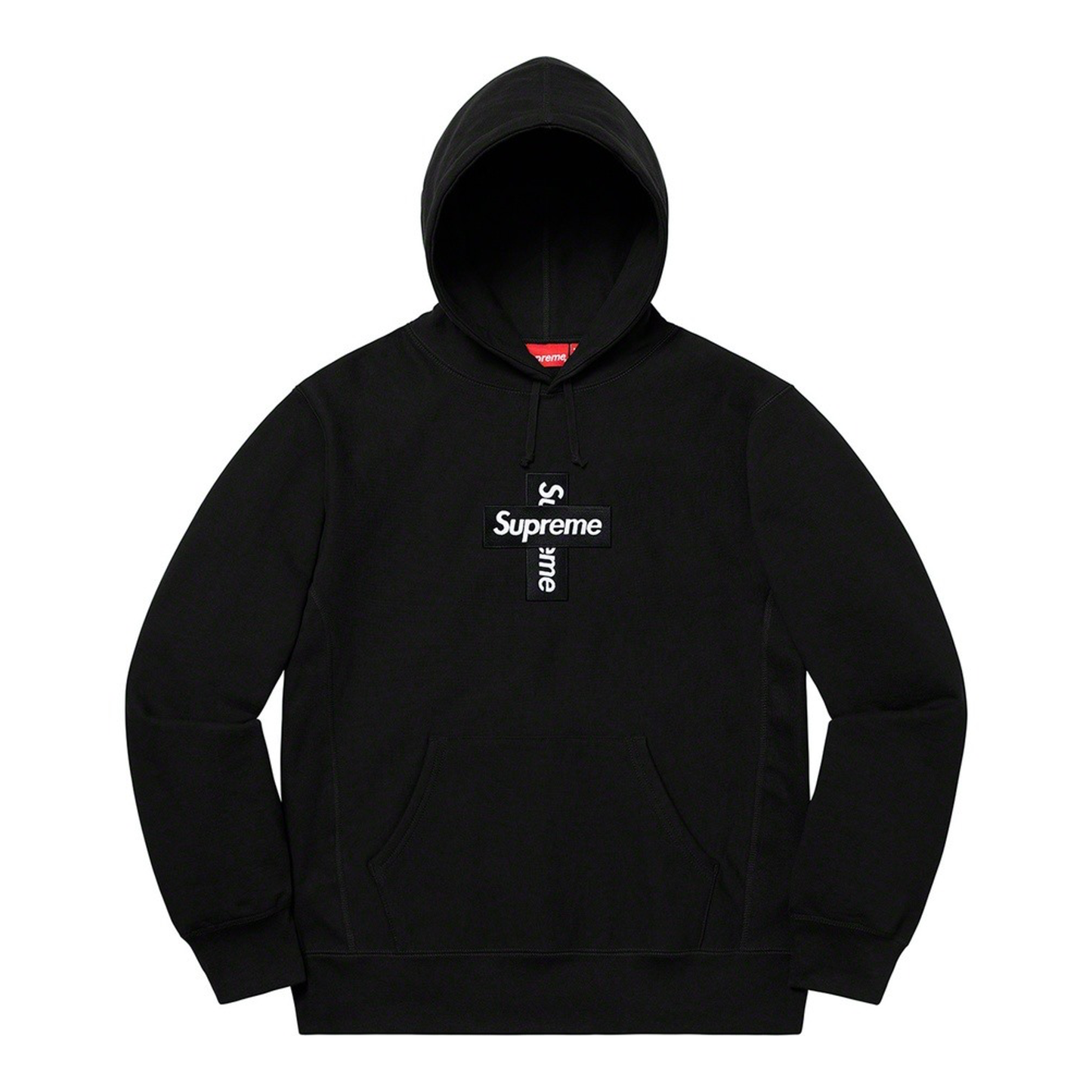 Cross logo hoodie